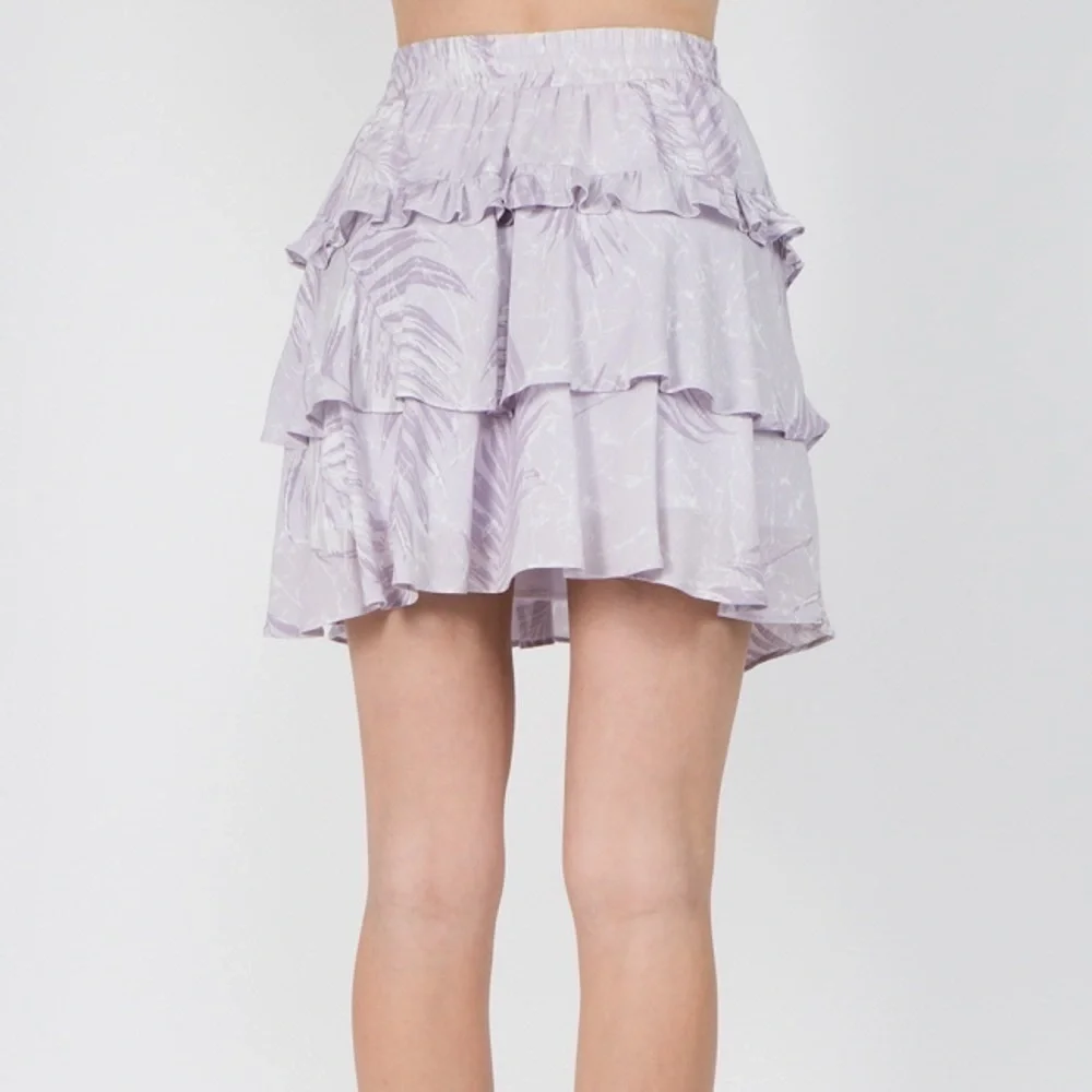 Whiteroom + Cactus Ivory Floral Skirt Set  Lilac/Lavender Floral Ruffle Skirt